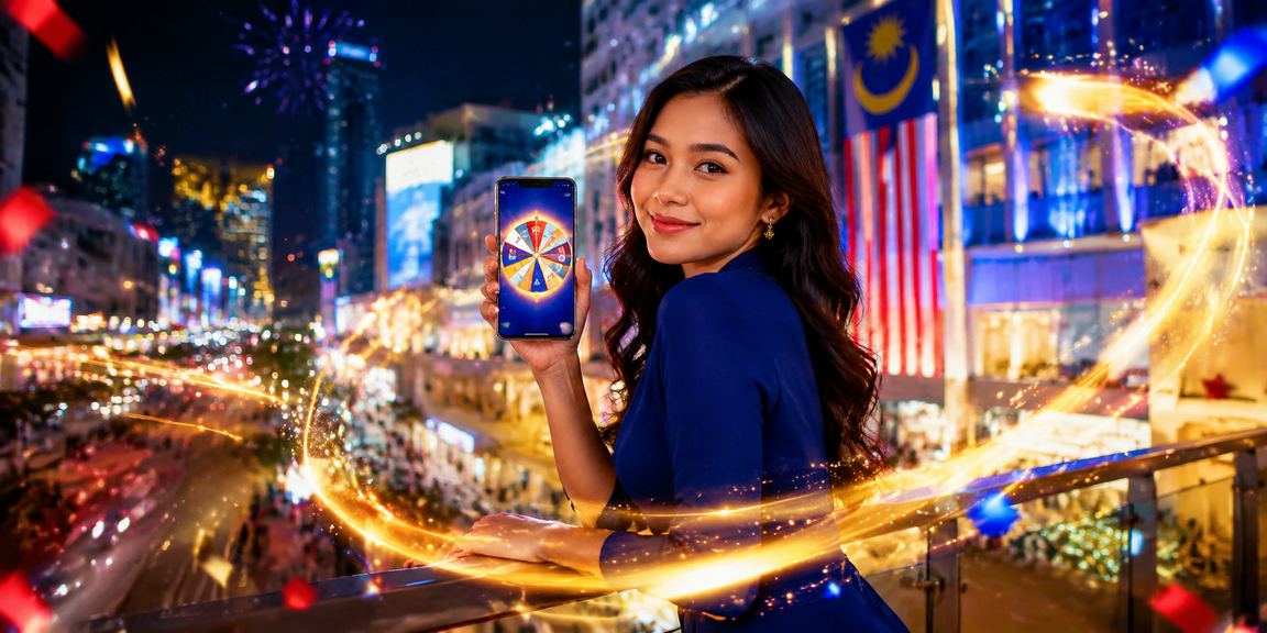Acara cabutan bertuah gaya Malaysia moden di Kuala Lumpur