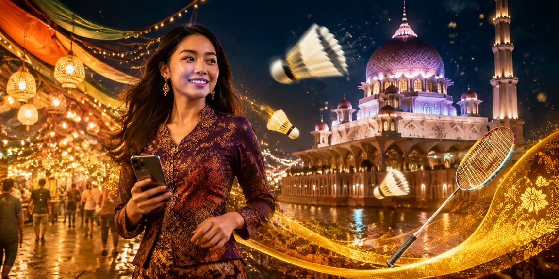 Paparan kasino mudah alih di Putrajaya dengan susun atur gaya Malaysia moden